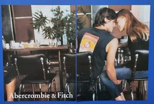 2002 -  2 PG PRINT AD - ABERCROMBIE & FITCH CLOTHING AD ROAD TRIP COFFEE BAR picture