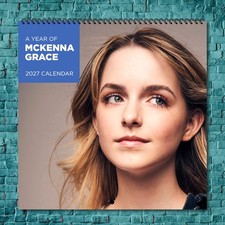Mckenna Grace 2027 Wall Calendar 12 Month Celebrity Photo Fan Collectible picture