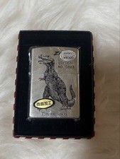 Vintage 1993 Zippo Dinosaur Collection Tyrannosaurus Limited Edition Unfired picture