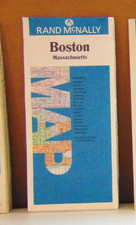1991 Rand McNally Street Map of Boston, Massachusetts picture