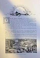 1896 St. Louis Tornado May 27 1896 illustrated picture