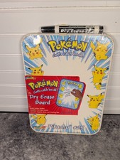 Vintage RoseArt Pokemon SEALED Pikachu Dry Erase Board 1999 8x11. NEW picture