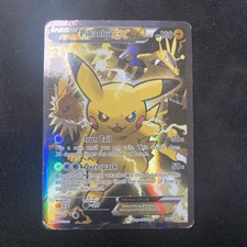 The Pokémon Company Pikachu EX XY124 XY Promo Holo Pokémon TCG Card picture