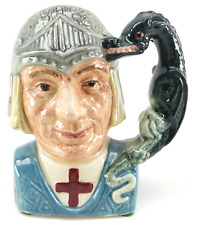 St. George Royal Doulton D6621 Character Toby Jug Figure 1967 4
