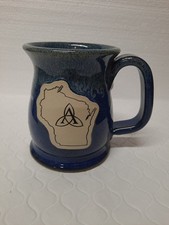 Sunset Hill Mug Stoneware 16 oz Handmade in Wisconsin picture