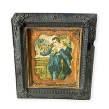 C1890 Antique Woes of Intemperance Chromolithograph Temperance Art 4x4.5