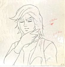 Duke Fleed Grendizer Ep1 Animation Vintage Original Cel Toei Nagai Go Rare 1975 picture