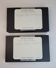 Rare 1988 McDonnell Douglas Industrial VHS Set Transition Dev to Prod 2-Tapes picture