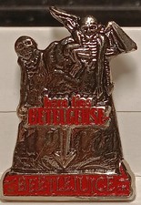 Vintage 1988 BEETLEJUICE Movie Pin - TIM BURTON / Warner Bros Pin picture