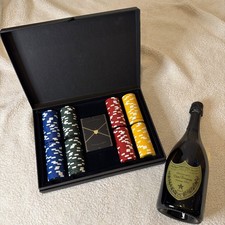 Vintage Dom Pérignon Benoit Berger Designer Poker Set Exclusive Luxury NEW picture