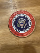 Palm Beach County Sheriff’s Office US Secret Service MAL POTUS Challenge Coin picture