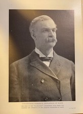 1906 Vintage Magazine Illustration Charles E Littlefield Maine Congressman picture
