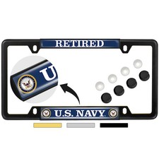 [Officially Licensed Product] - U.S. Navy Retired with Eagle, Anchor Logo - picture