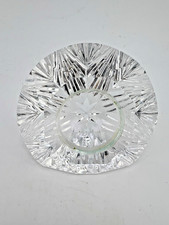Vintage Waterford Cut Crystal Desk Clock NO CLOCK picture