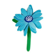VW Volkswagen Plush Daisy Flower, Carolina Blue picture