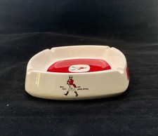 Rare vintage JOHNNIE WALKER advertising ashtray of 50's made in England. picture