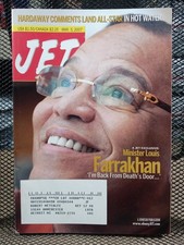Minister LOUIS FARRAKHAN Return NBA Black Americana JET Magazine March 5 2007 picture