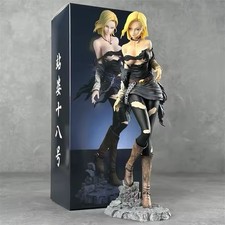 Dragon Ball Z Android 18 Figure 30cm PVC Anime Statue Collectible w/ Alt Head picture