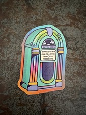 Dutch Bros Colorful Jute Box Limited Exclusive Second Chance Sticker 2026 picture
