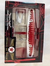ERTL Wings Of Texaco Eaglet Modified Franklin Glider Die Cast Coin Bank  picture