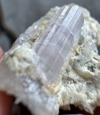 44 Ct Natural Baby Pink Tourmaline On Matrix , Paprok mine @Afg picture
