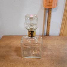 Vintage WL Weller Special Reserve Empty Decanter Bottle glass stopper 89 picture