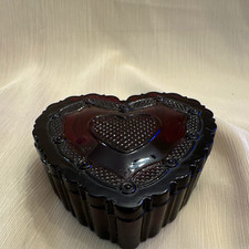 Vintage Avon Cape Code Heart Box. picture