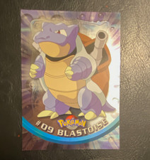 Topps 1999 Pokémon TV Animation Edition #09 Blastoise Hologram Card picture