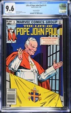 Life of Pope John Paul II #1 CGC 9.6 NM+ NEWSSTAND Joe Sinnott c/a 1982 Marvel picture