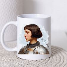 St. Joan of Arc Catholic Mug | Catholic Gift | Patron Saint of Courage picture