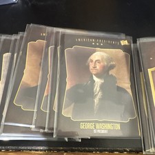 American Presidents & Historic Americans Non-Sport Trading Cards Lot w/ Obama picture