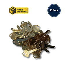 FREE SHIPPING - C145 Key Blanks (10 Pack) Compatible with C145 SCHLAGE Keys picture
