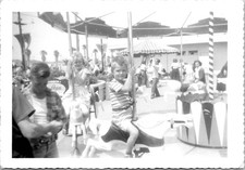 Hoppyland 1951 50s Venice CA Cowboy Amusement Park Hopalong Cassidy VTG US Photo picture