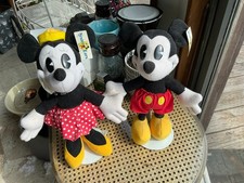Rare Vintage Disnyland Yester Ears Pie Eyed Mickey & Minnie picture