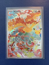 Pokémon TCG 30th Anniversary Moltres 130/128 Illustration Rare picture
