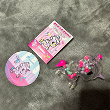 Tokidoki Sugar Shop Unicorno Clear Candy Exclusive Figurine w/ Sticker & Booklet picture