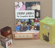 5x Studio Ghibli New Collector Lot Complete Works Book Totoro Vase Stamps Craft picture