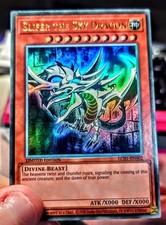 Yu-Gi-Oh Ghost Rare Style Slifer The Sky Dragon picture