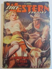 Spicy Western Stories v. 3 #1, Nov. 1937, GD/VG Allen Anderson Cover Art picture