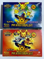 14 BOXES - 2025 BOX POKEMON PIKACHU COSPLAY FE Trading Cards -  picture