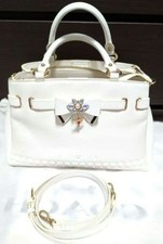 Samantha Vega Neo Queen Serenity Sailor Moon White Tote Bag 2WAY Charm picture