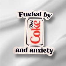 Diet Coke Sticker. Handmade  picture