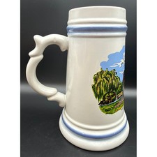 Vintage 1989 WF Zenntal Wilhermsdorf German Ceramic Beer Stein Mug picture