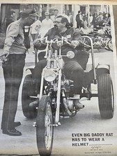 Vintage Big Daddy Rat Karl G Smith Cop Poster Daytona Las Vegas St. Petersburg picture