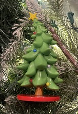 2026 Grinch Leaning Bent Christmas Tree How Grinch Stole Christmas Ornament 4.5” picture