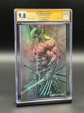 Victor Garduno Artbook #2 CGC 9.8 SS - Wolverine Adamantium Ronin FOIL - LTD 300 picture