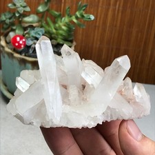 101-62-51mm Natural crystal clusters pretty Quartz Mineral Specimen 206g A7144 picture