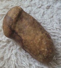 Penis Phallus Shaped Rare Vintage Stone Rock Tomahawk picture