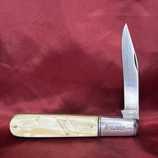 Remington Pocket Knife Cracked Ice Daddy Barlow 1933-40 Vintage Excellent  picture