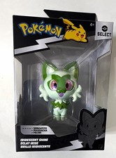 Jazwares Pokémon Series 2 Sprigatito Iridescent Shine Boxed Unopened picture